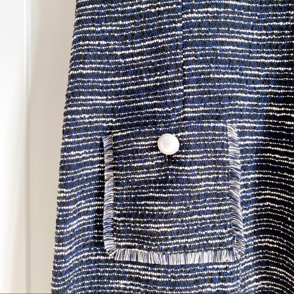 NWT Karl Lagerfeld Tweed Dress - Picture 5 of 8